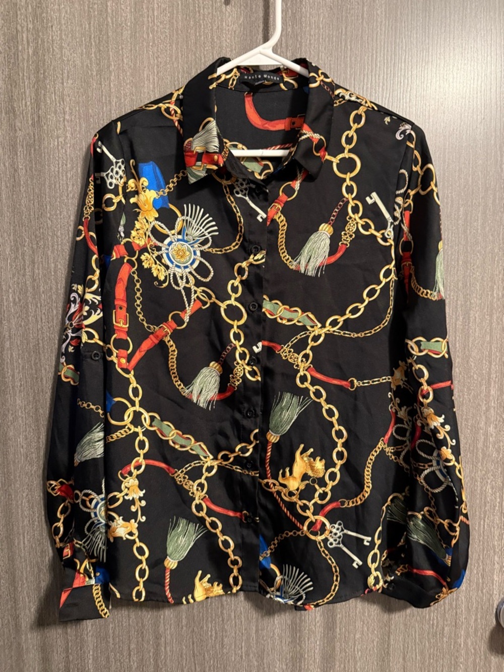 Haute Monde Chain Blouse